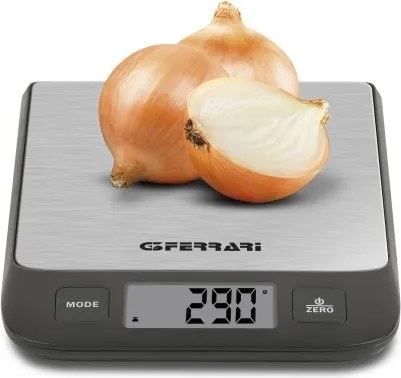 G3Ferrari G2016800 - Bilancia da cucina digitale 2xAAA nera/acciaio inox