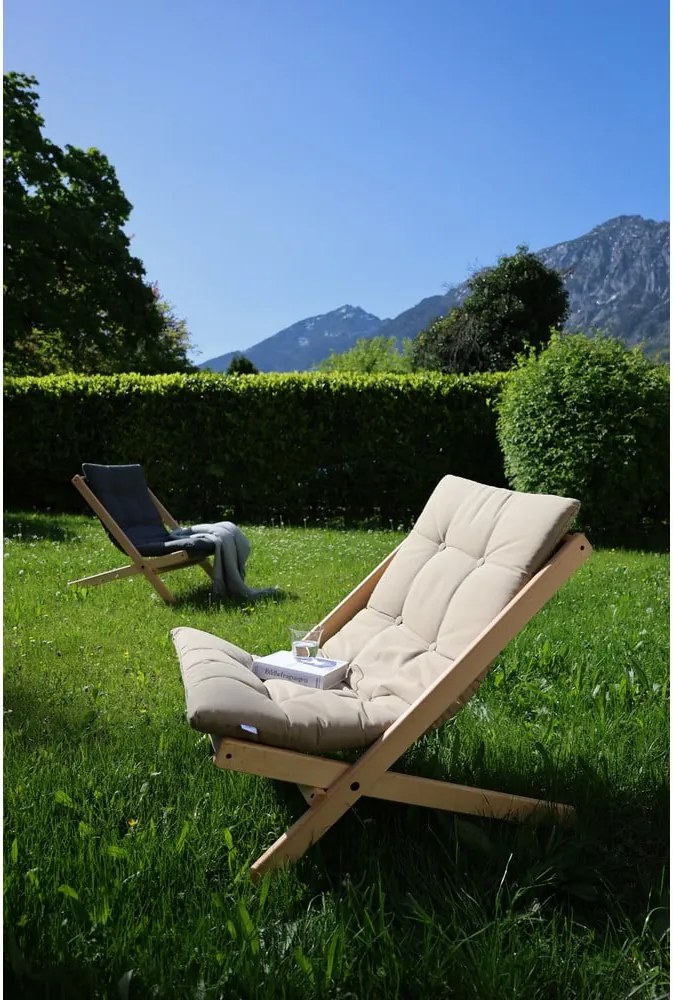 Sedia pieghevole Raw/Mocca Boogie - Karup Design