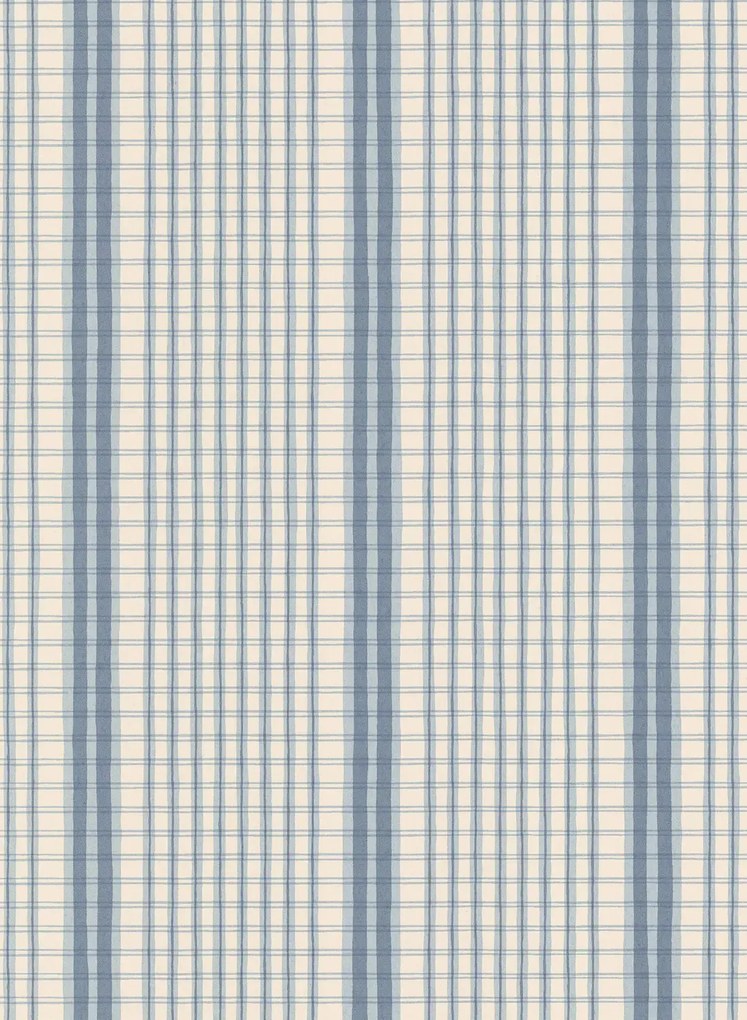 Långelid / von Brömssen Tapete Como - Faded Denim