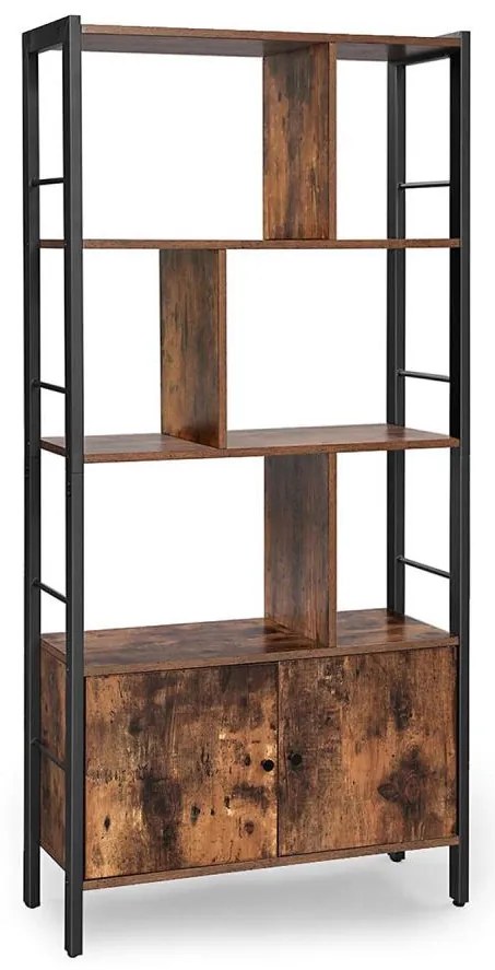 Libreria NAVARO marrone/nera