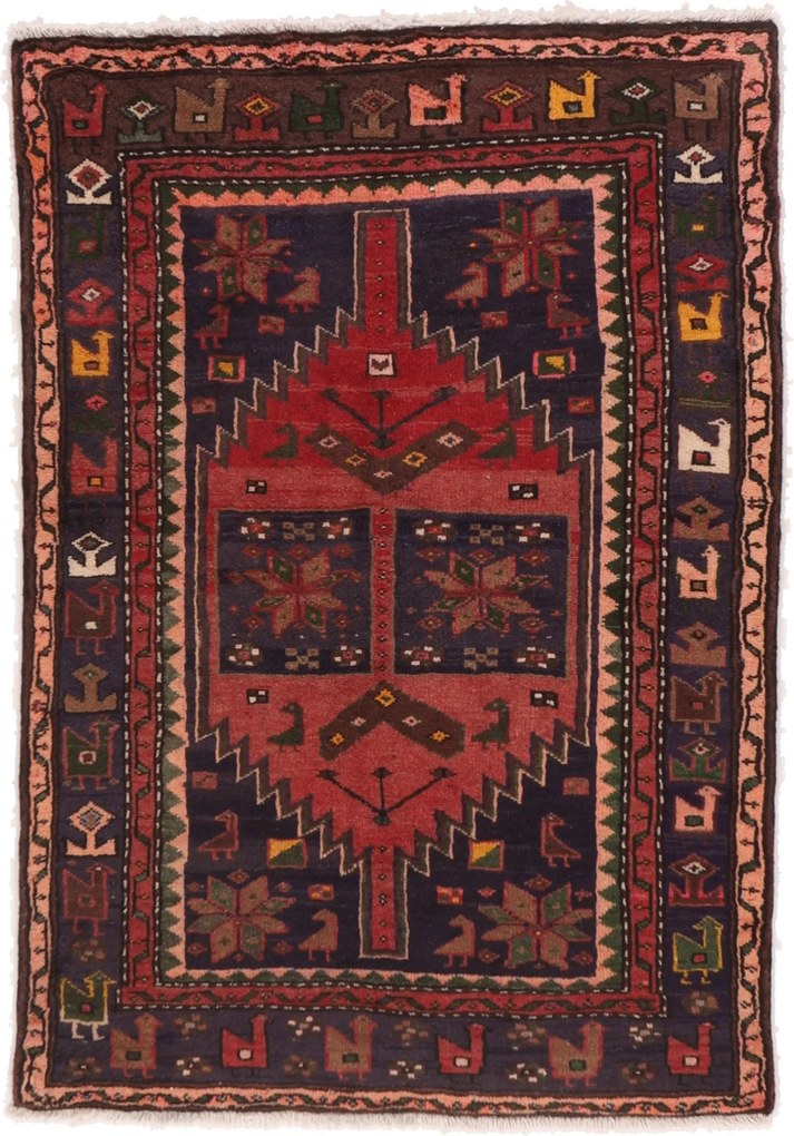 Hamedan Tappeto persiano 90 x 130 (Iran) Annodato A Mano