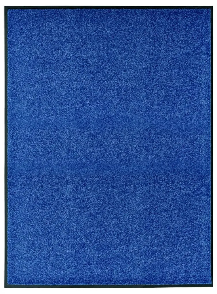 Zerbino Lavabile Blu 90x120 Cm /