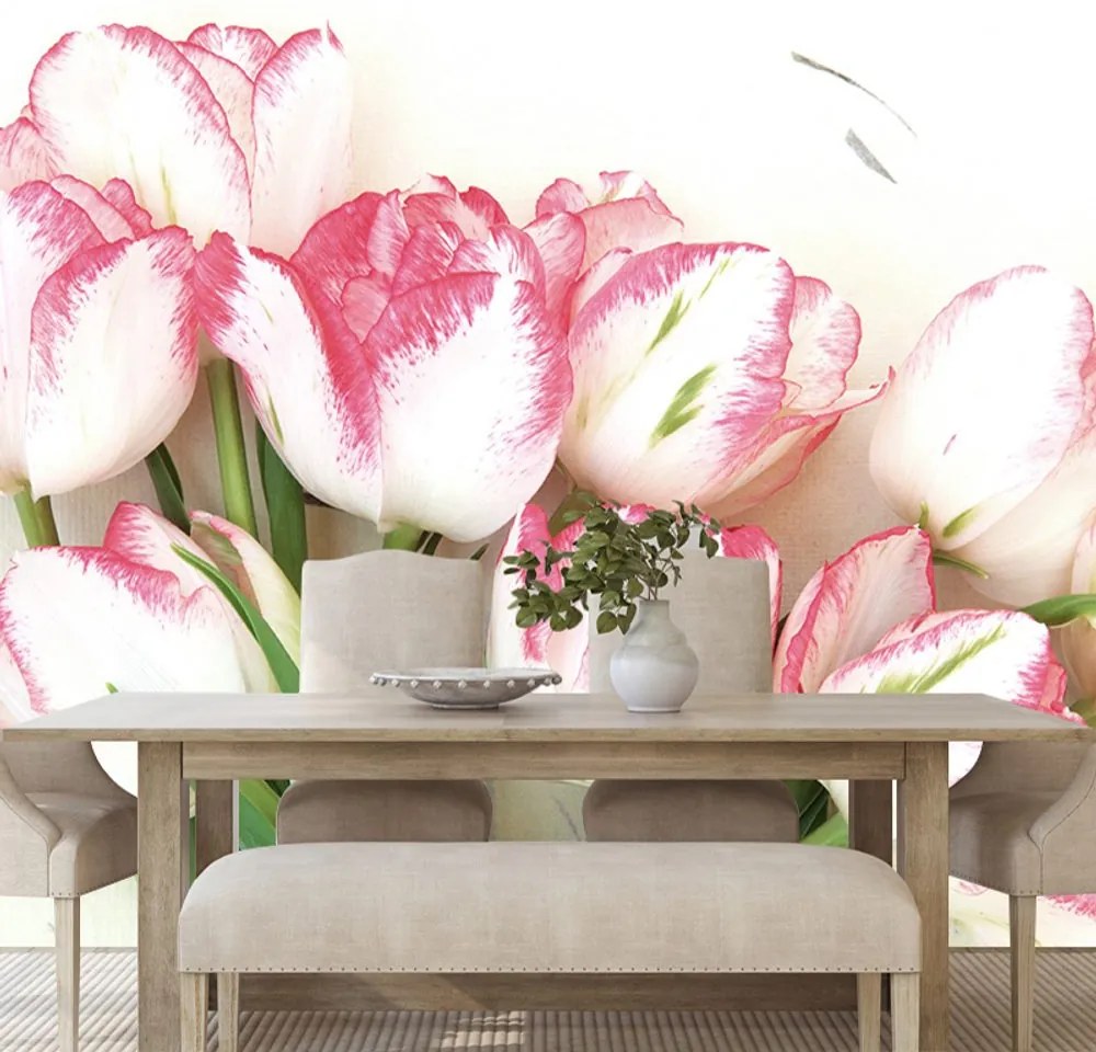 Carta da parati – Tulipani primaverili