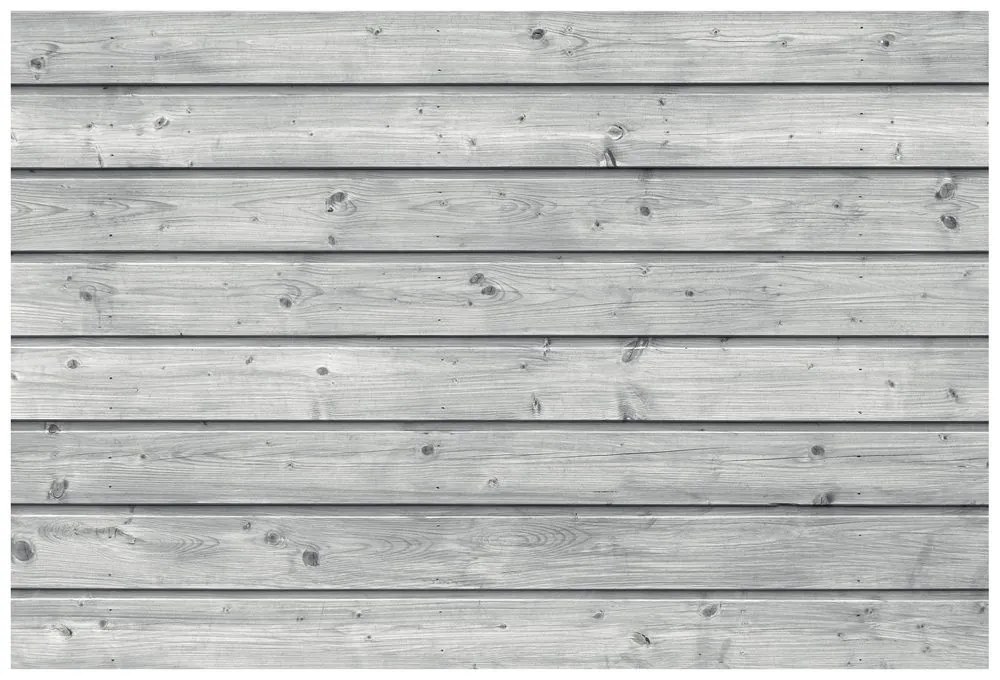 Carta da parati autoadesiva – Imitazione legno grigio