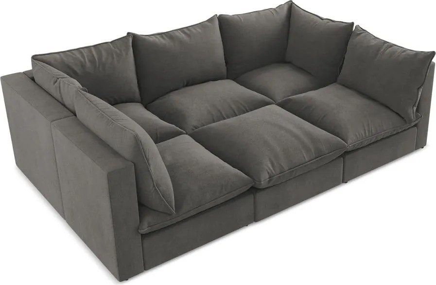 Divano grigio scuro 255 cm Manao – Makamii