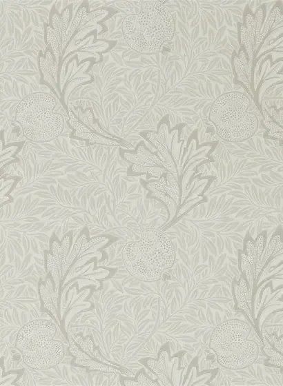 Obst Tapete Apple von Morris & Co. - Chalk Ivory