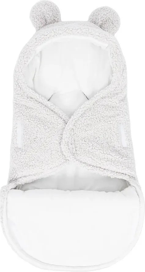 Copertina per neonati avorio in sherpa 45x80 cm – Meowbaby