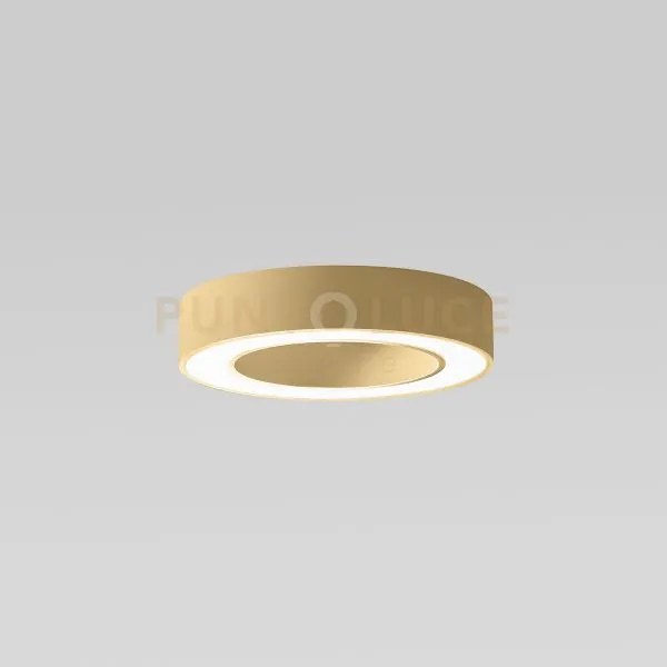 Flor p/p - plafoniera colore oro a led 3000k 2200lm 30w dimmerabile...