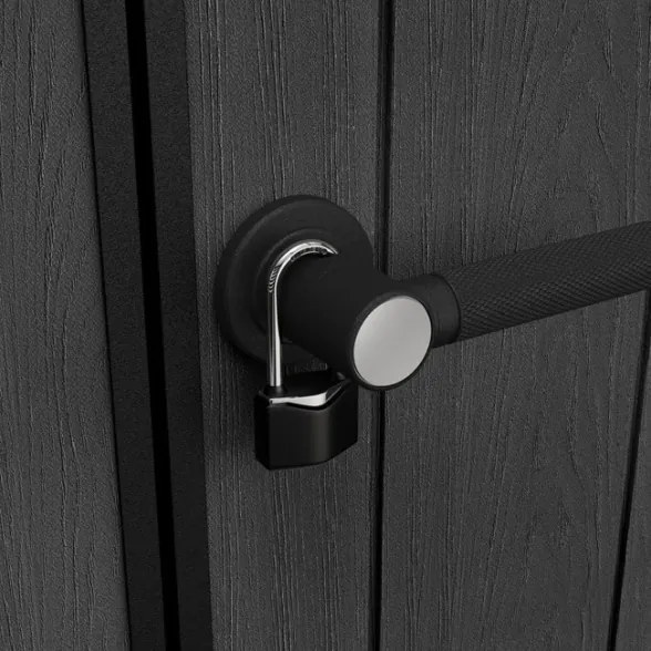 Casetta Da Giardino In Resina 277x218x226H Cm Artisan 9x7 Grigio Keter