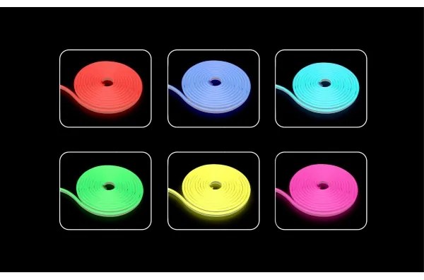 Rabalux 79021 - Striscia LED RGBW dimmerabile 21W 230V 5m IP67 + telecomando