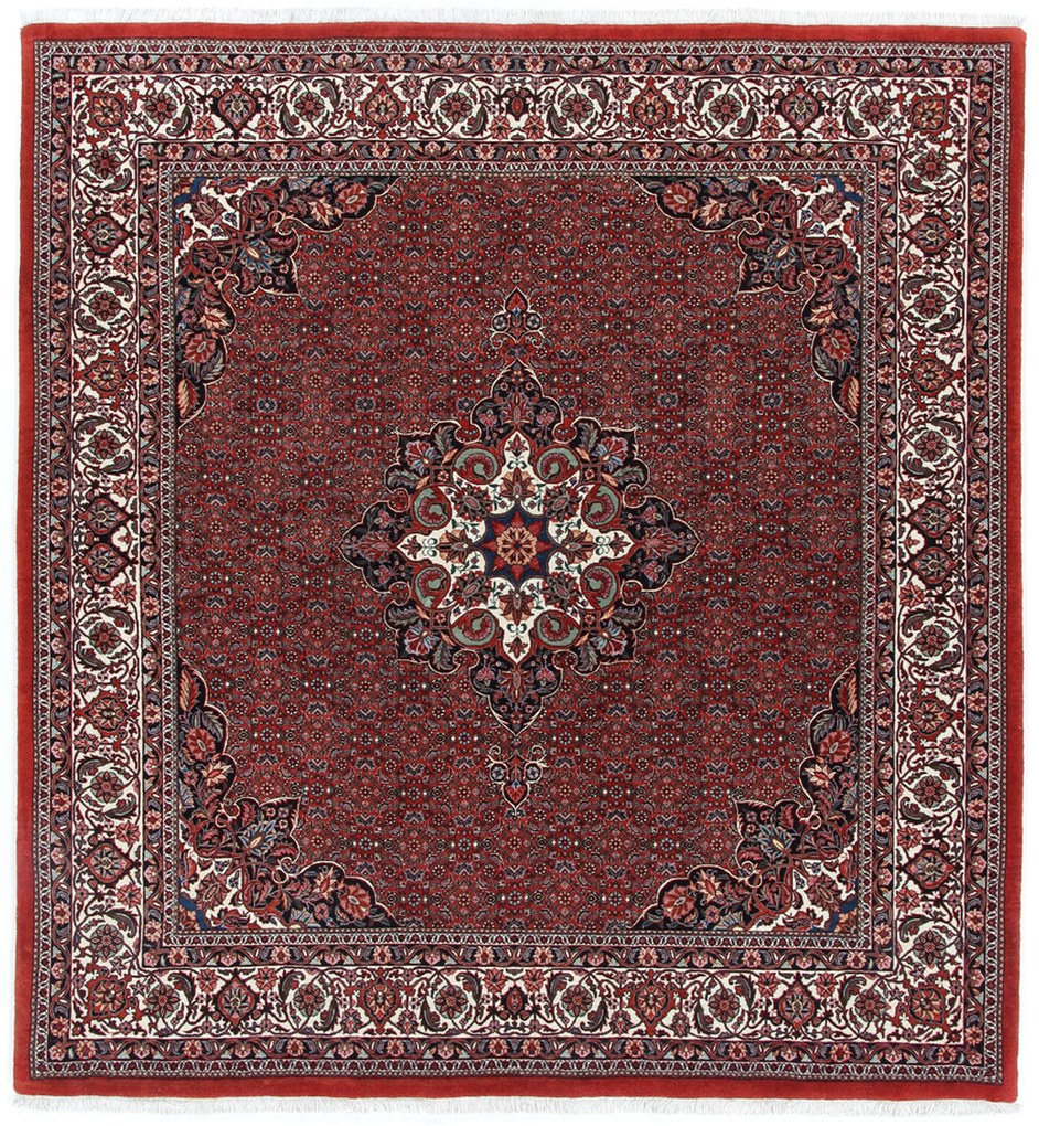 Bidjar Tappeto 210 x 220 (Iran) Annodato A Mano