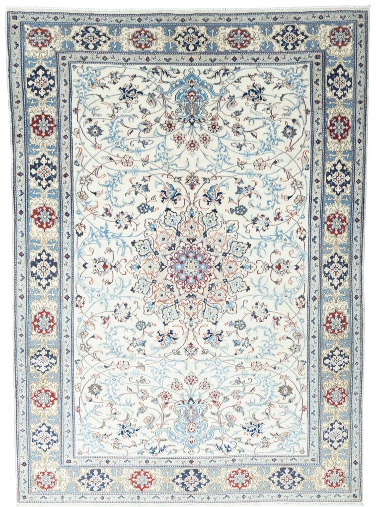 Nain Tappeto persiano 290 x 210 Beige (Iran) Annodato A Mano