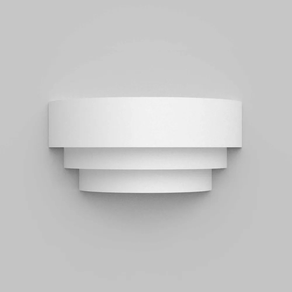 Applique da Parete in Gesso Pitturabile E14 Materiale Gesso