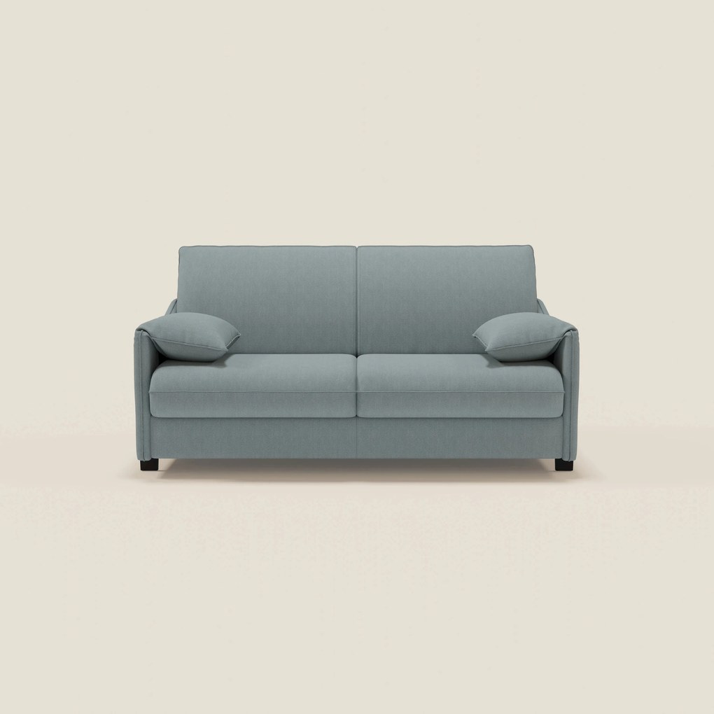 Primula divano letto con materasso alto 18 cm - braccioli mobili e tessuto smacchiabile T05