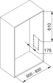 Appendiabiti regolabile per armadio 60 - 83 cm grigio pietra in Acciaio e Tecnoplastica