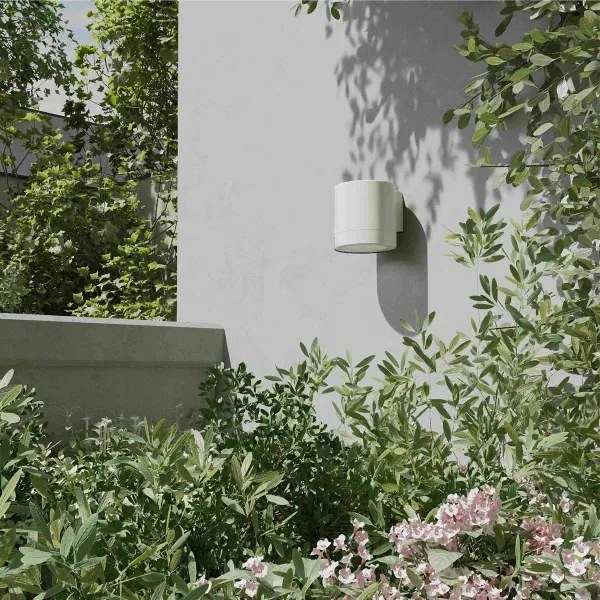 Philips - Lampada da parete per esterni FYLX 1xGU10/5W/230V bianca IP44