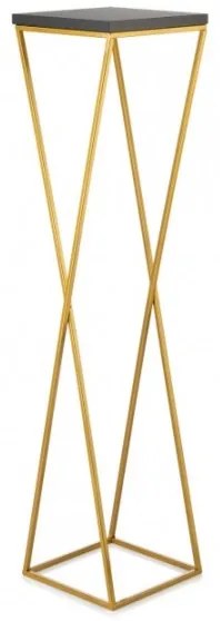 Portafiori LOFT 100x24 cm oro/nero