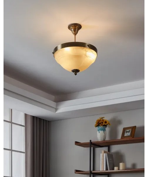 EGLO 85856 - Lampadario MARBELLA 3xE14/60W/230V