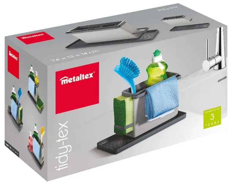 Organizzatore di prodotti per la pulizia Tidytex - Metaltex