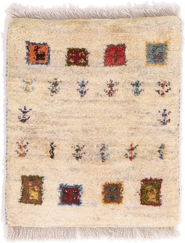 Gabbeh Tappeto 60 x 40 (Iran) Annodato A Mano