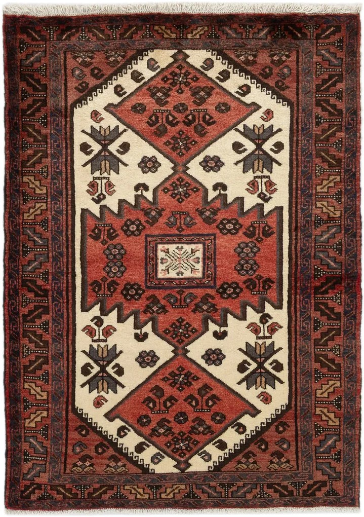 Shiraz Tappeto 110x150 (Iran) Annodato A Mano