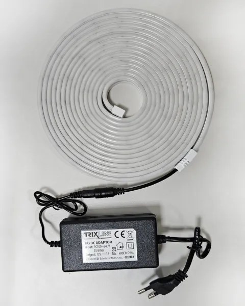 LED Striscia flessibile NEON LED/10W/230V 5 m IP65 bianco