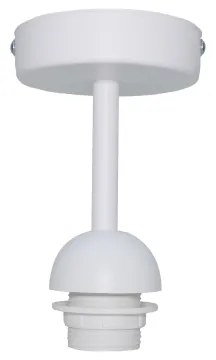 Duolla - Lampadario a plafone BOHO 1xE27/15W/230V diametro 45 cm color crema/marrone