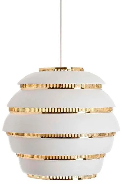 Artek - A331 Beehive Lampada a Sospensione Bianco/Ottone Artek