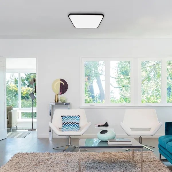 Plafoniera LED FABIO LED/23W/230V nero