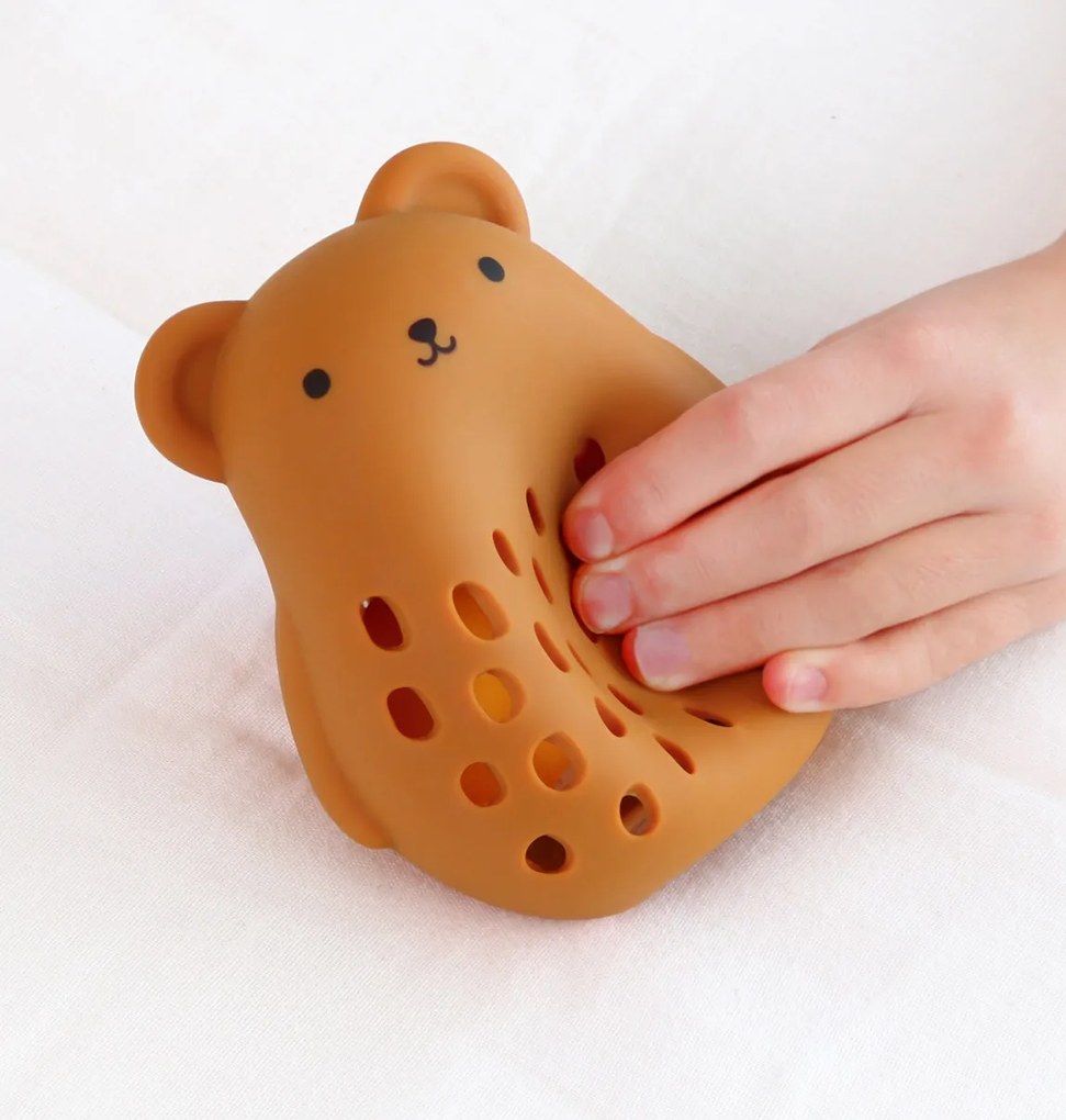 A Little Lovely Company - sonaglio in silicone - orso