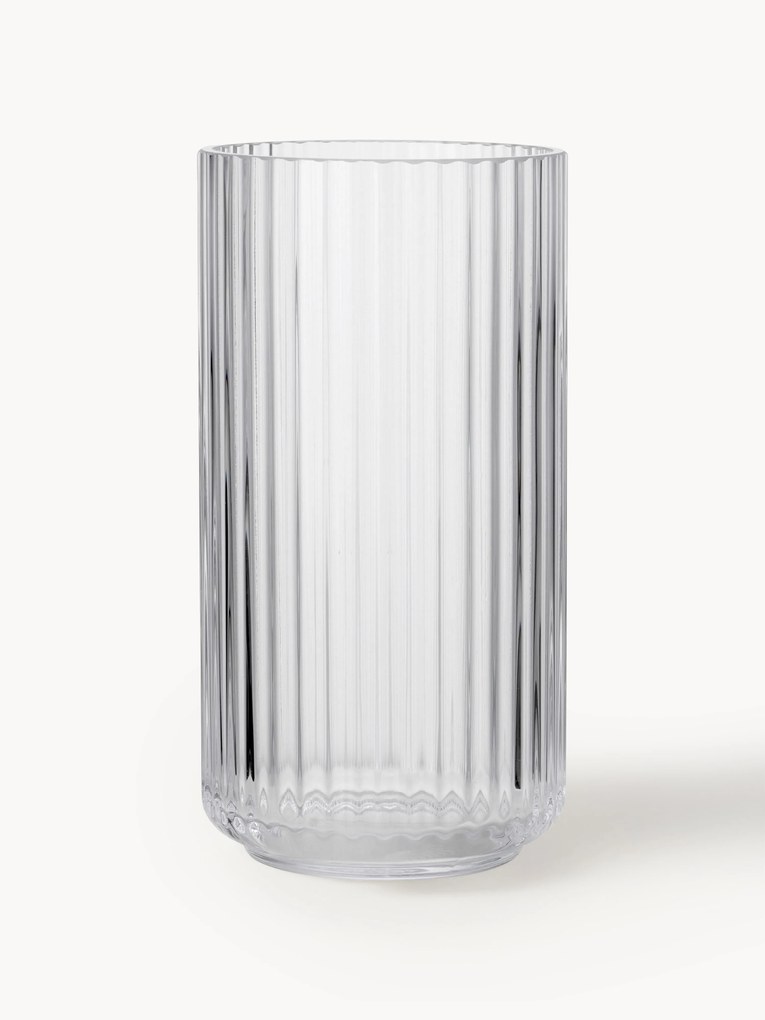 Vaso in vetro soffiato Lyngby, alt. 21 cm