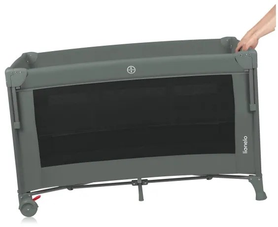 Lionelo - Lettino da viaggio 3 in 1 ELLEN Verde Salvia