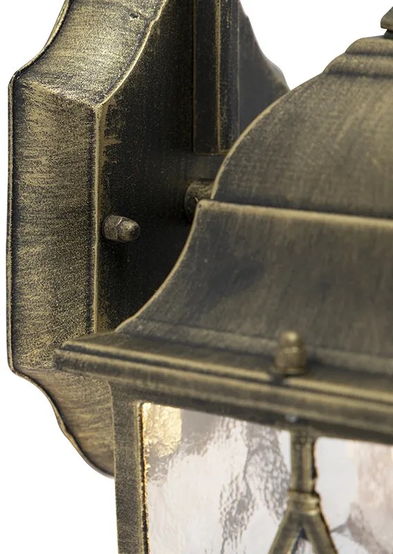 Lampada da parete esterna intelligente romantica in bronzo con Wi-Fi A60 - London