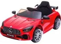 Macchina Elettrica per Bambini 12V con Licenza Mercedes GTR AMG Rossa