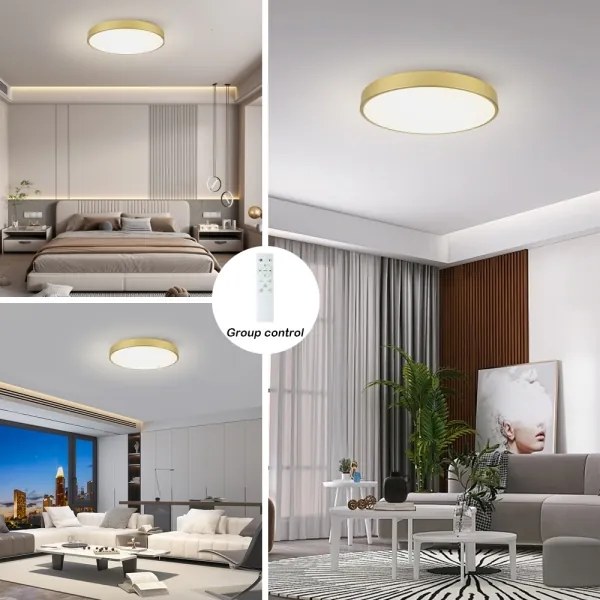 Brilagi - Lampada LED dimmerabile POOL SMART LED/100W/230V 80 cm dorata Wi-Fi Tuya + telecomando