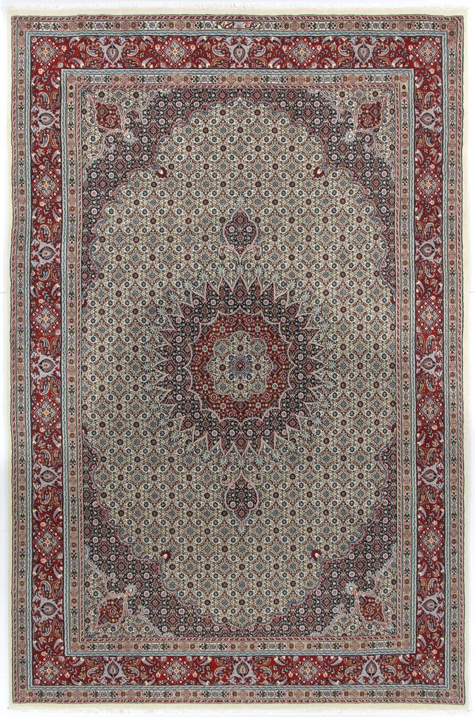 Moud Tappeto 310x200 (Iran) Annodato A Mano
