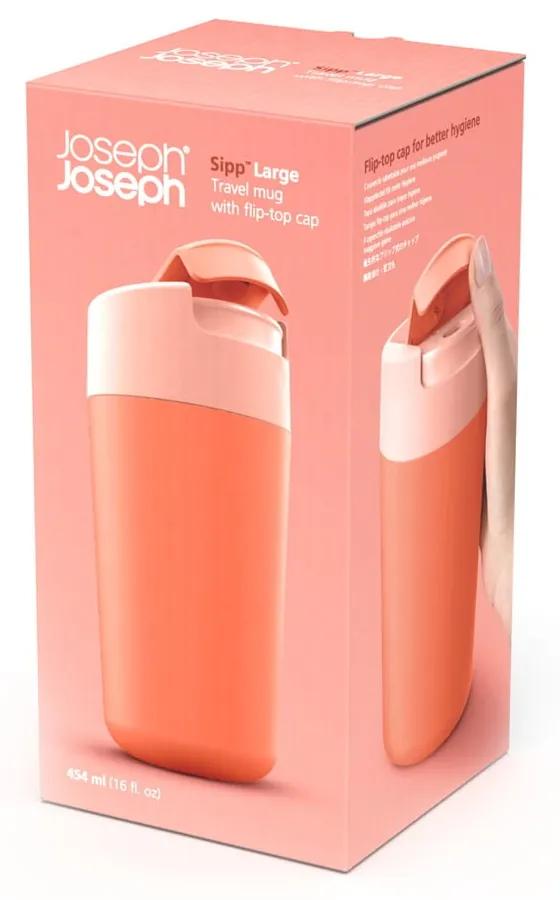 Tazza da viaggio arancione 450 ml Sipp - Joseph Joseph