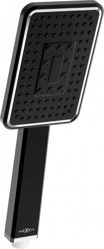 Mexen R-54 maniglia doccia 1-funzione, nero/cromo - 79554-71