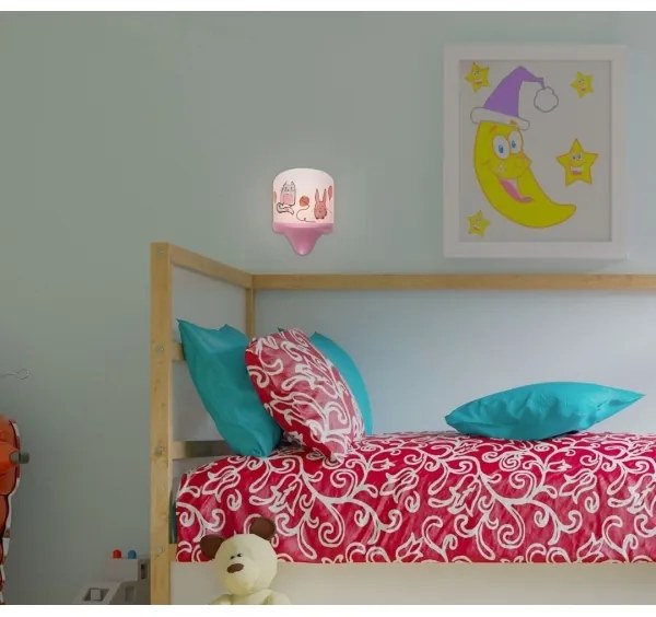 Rabalux 4570 - LED Applique per bambini CATHY E14/7W