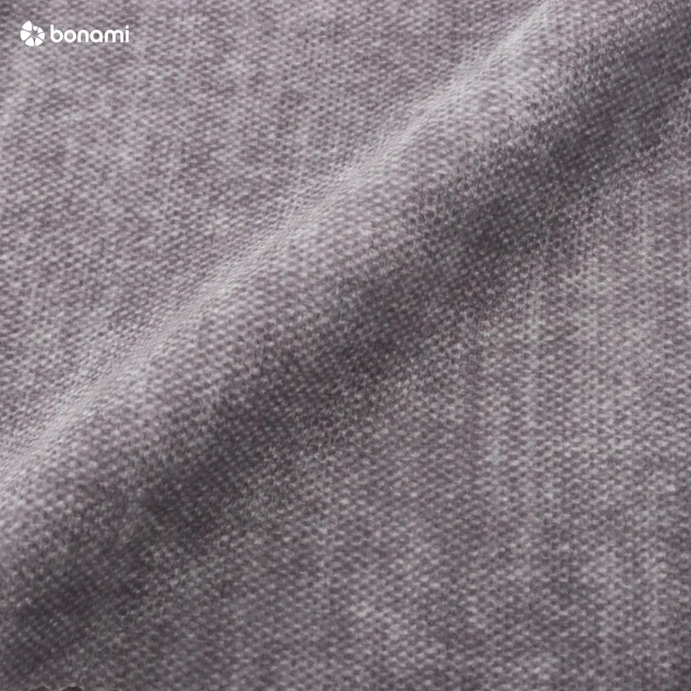 Letto matrimoniale imbottito grigio chiaro con contenitore con griglia 160x200 cm Jade - Bobochic Paris