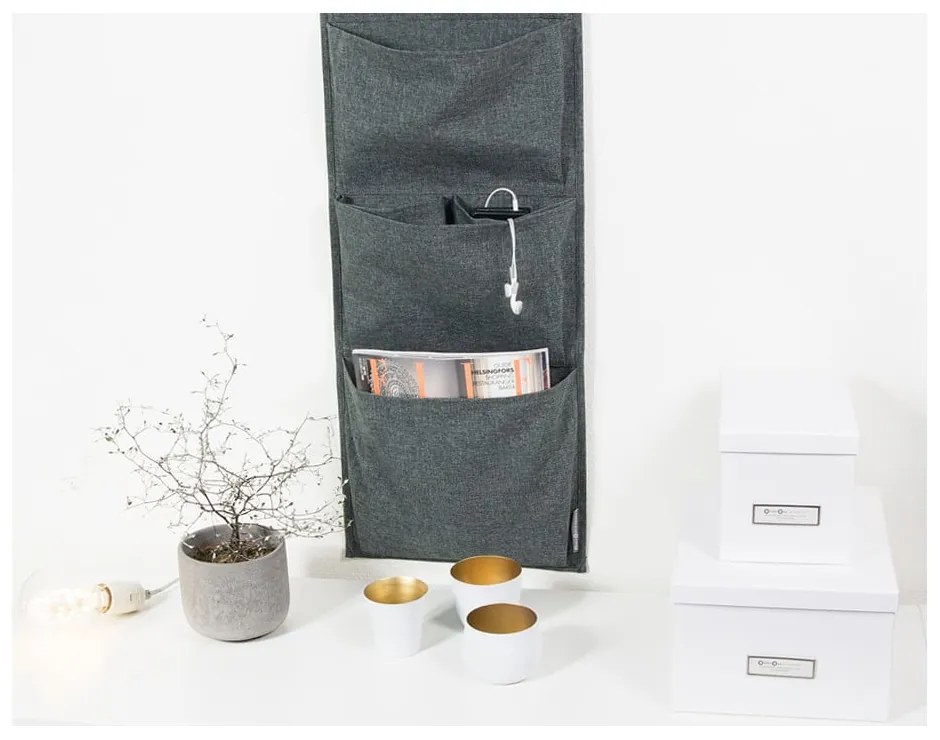 Organizzatore pensile grigio Hang - Bigso Box of Sweden