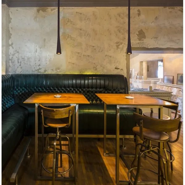 MAXLIGHT P0373 - Lampadario LED a sospensione con filo CAFFÈ LED/7W/230V diametro 3 cm nero