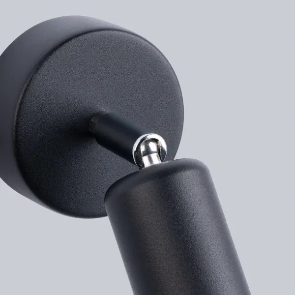 Sollux SL.1120 - Lampada da parete FORNES 1xE27/60W/230V nero