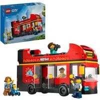 Autobus turistico rosso a due piani Lego City