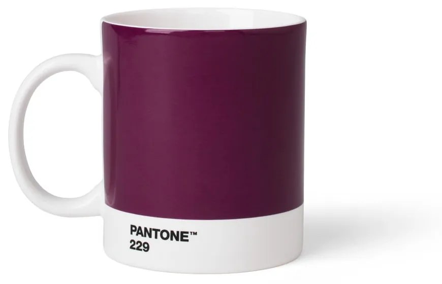 Tazza in ceramica viola scuro 375 ml Aubergine 229 - Pantone