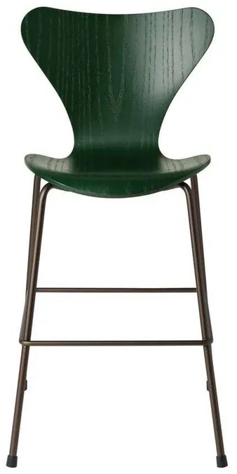 Series 7 Junior Chair Evergreen - Fritz Hansen