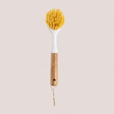 Spazzola Da Cucina Siergal Bianco - Legno Naturale - Sklum