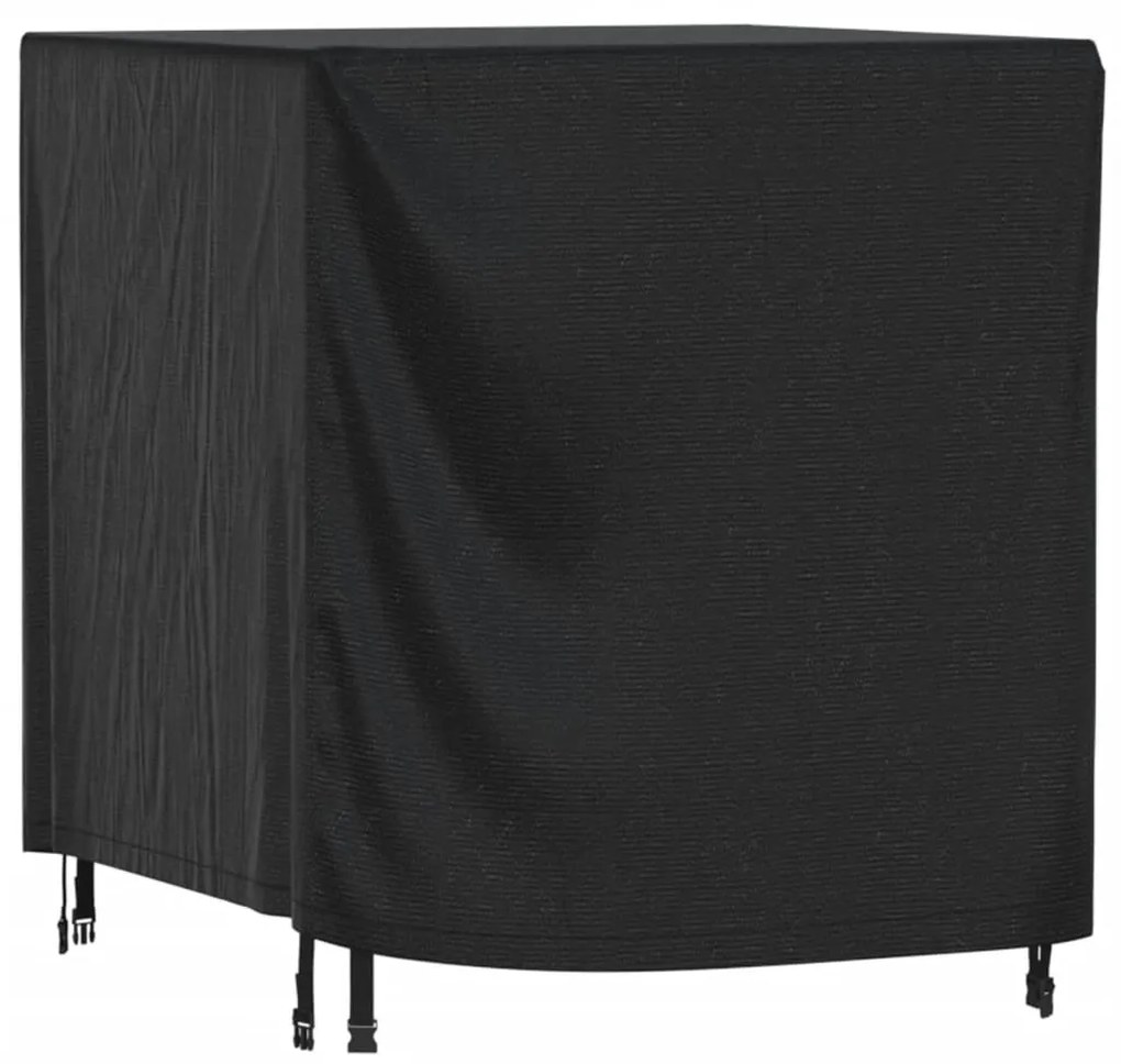 Copertura Mobili Giardino Nera 116x100x120cm Impermeabile 420d /