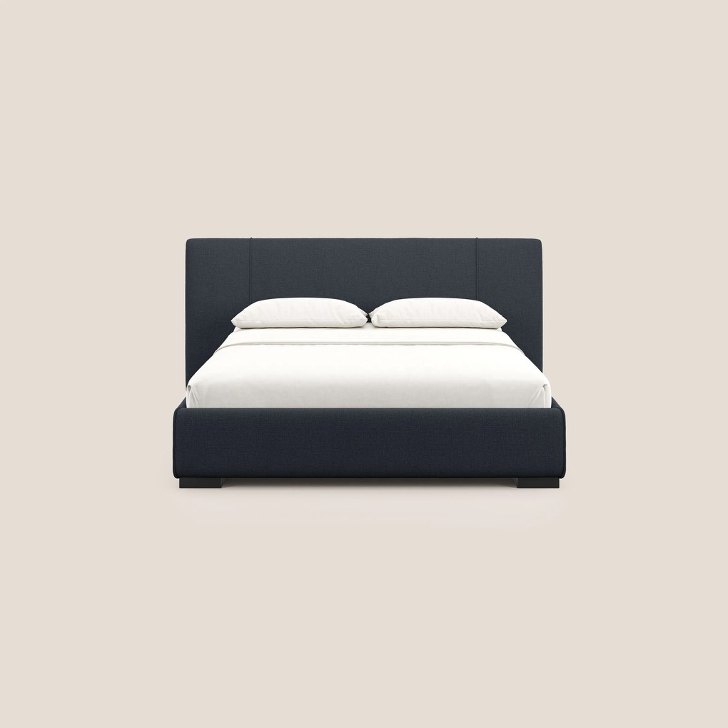 Omero letto imbottito contenitore sfoderabile in tessuto fiammato impermeabile T14