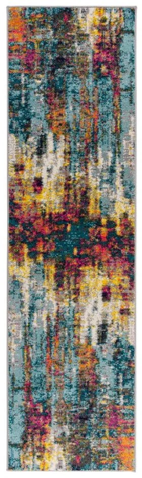 Passatoia tessuta a mano 66x230 cm Spectrum Abstraction – Flair Rugs